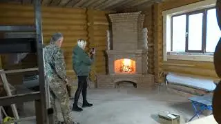 Угловой камин из ручной формовки "Добрыня" #ПечникиЗахаровы