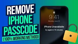 How to Unlock iPhone/iPad/iPod Screen passcode |iPhone Unlocker