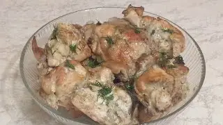 Курица под маринадом в духовке