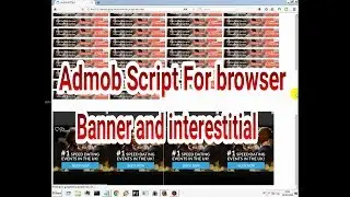 Script Setan penghasil 30 juta perbulan lewat - Script admob browser