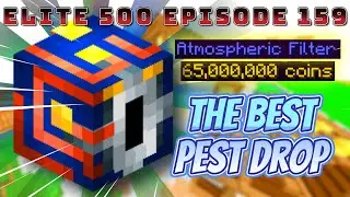 I Got The BEST Pest Drop!! | Hypixel SkyBlock Road To Elite 500 (159)