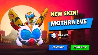 Mothra Eve Takes Flight! | Brawl Stars Skin Showcase & Gameplay Tips