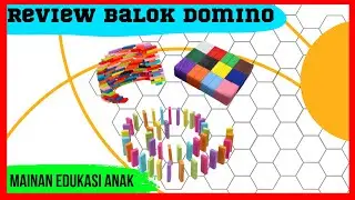 Mainan Balok Domino || Mainan edukasi anak pintar yang mengasah kreativitas anak