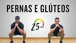 25 MIN INTENSE LEG AND BUTT WORKOUT without equipment and at home