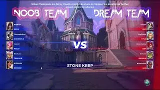NOOB TEAM VS DREAM TEAM! Paladins Competitive Gameplay!