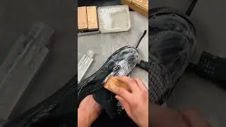 Jordan 4 Black Cat Cleaning ASMR