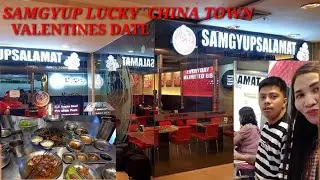 PART 1/SAMGYUP IN LUCKY CHINA TOWN / VALENTINES DATE/ /KESSIE VLOG