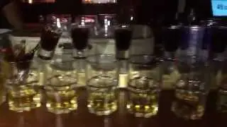 35 jägertrain jägerbombs in slowmotion, set of with boobs