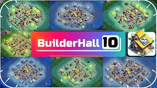 TOP 10+ Best BUILDER HALL 10 CoC Bases of 2023 with Links | Builder Base 2.0