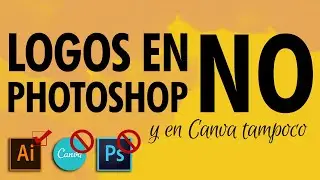 😡No hagas logos en Photoshop ni en Canva