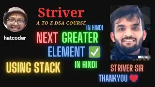 next greater element | striver a to z dsa course in hindi