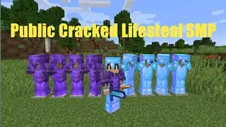Join my Public Cracked Lifesteal SMP 24/7 online | 1.16/1.17/1.18