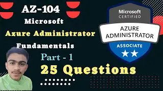 Microsoft Azure Administrator az-104 practise questions real exam dumps