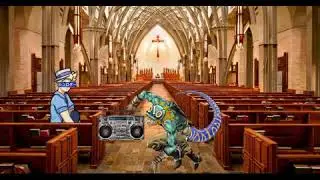 Shroder goes to church but diego brando harasses him