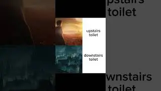 Upstairs vs Downstairs Toilet