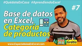 #7 - Base de datos en Excel, formularios en Excel VBA, excel forms con macros en Excel