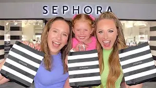 $100 BUDGET SEPHORA SHOPPING CHALLENGE 🛍💄(KAYLA VS KALLI VS HALLIE)