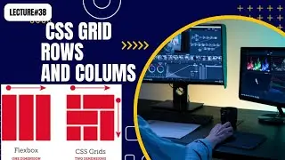 Easy way to learn CSS Grid | CSS Grid rows and columns | Lecture # 38