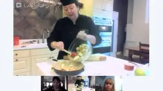 Google+ Hangout: How to Make Apple Pie