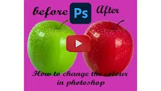how to change the color of an object in Photoshop