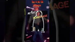 Top 8 AC/DC Albums #acdc #bonscott #brianjohnson