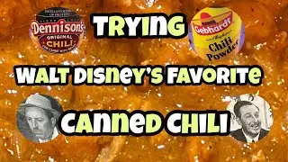 Trying Walt Disney’s favorite Canned Chili | Dennison’s | Gebhardt | My Honest Review
