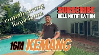 rumah orang kaya - di kemang -pada masanya - nyaman buanget