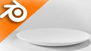 Как сделать тарелку в Blender Урок