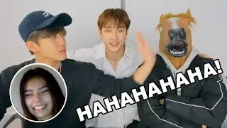 Stray Kids Changbin smacks the horse head on Omegle