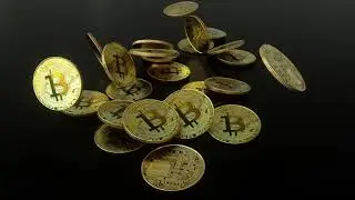 Free Stock Footage / Bitcoin Falling