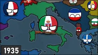 History of Italy in Countryballs (1900-2026)