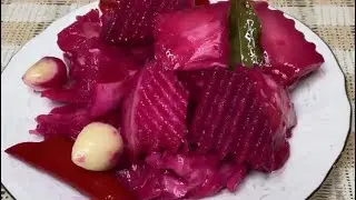 МАРИНОВАННАЯ КАПУСТА СО СВЁКЛОЙ «ПЕЛЮСТКА».