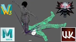 [Witcher 3][ANIMATIONS] HOWTO: Editing motionExtraction + retargeting in MAYA