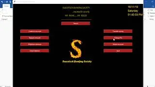 Python Bank Management System