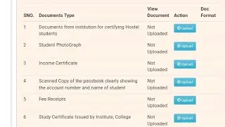 Documents Upload Process || National Scholarship Portal (NSP) || Part 4