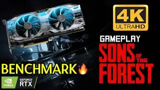 Sons Of The Forest RTX 2070 Super Gamplay Benchmarks | 1080p 1440p 2160p