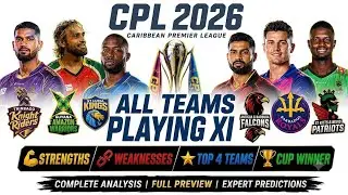CPL 2026 Match Schedule | Caribbean Premier League 2026