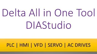 Delta DIAStudio Smart Machine Suite | Delta PLC HMI SERVO VFD All in One Tool