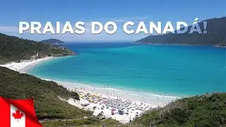 PRIMEIRO BANHO DE PRAIA OFICIAL DO CANADÁ!!! casa nova*