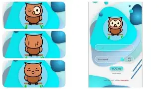 LOG IN Animation with Adobe XD | Best Animation with smart UI. UI/UX Design | Adobe XD (2021).