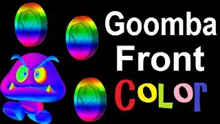 Goomba Front Color - Super Detailed Process