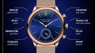 Filippo Loreti smart watch-  Upcoming Smartwatch of 2018