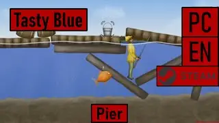 Tasty Blue [PC|Steam|EN] | Pier (Bonus Level) - Walkthrough