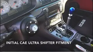 How to Install the CAE Ultrashifter:  Initial fitment mounting e46 m3