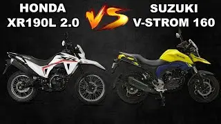 HONDA XR 190L 2.0 VS SUZUKI V-STROM 160| WHICH ONE TO CHOOSE AND WHY?