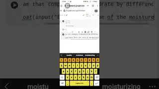 No Laptop? No Problem! Write Python codes on your Android Phone. 
