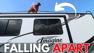 Is our CAMPER FALLING APART?? | RV Travel Days