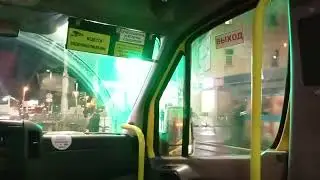 #По Ленинскому проспекту и эстакадному мосту на маршрутном такси  в г. Калининграде