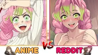 Demon Slayer vs Reddit 2023 (The Rock Reaction Meme x OpenAI)