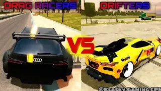 DRAG RACERS VS DRIFTERS - CAR PARKING MULTIPLAYER Part 8